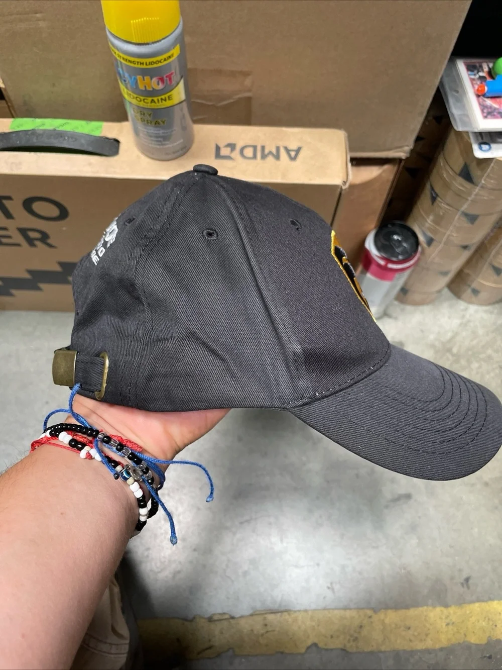 G.I.Joe: Retaliation 2012 Promotional Hat Cap Rare Dwayne “The Rock” Johnson